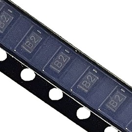 risingsaplings 50Pcs B2 Diode for MBR0520 MBR0520LT1 MBR0520LT1G MBR0520LT3 MBR0520LT3G 20V SMD Power Rectifier SOD-123 Schottky chip diode 0.5A