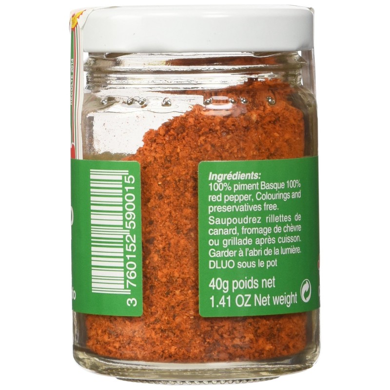 Piment d'Espelette - Red Chili Pepper Powder from France 1.41oz