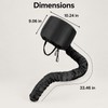 Reusable Hair Dryer Bonnet Cap for At-Home Hair Drying –