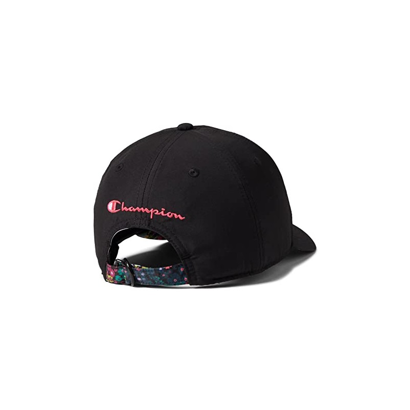 Champion Billie Floral Performance Cap Black One Size