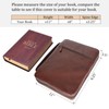 Polare Cowhide Leather Bible Cover Church Bag Bible Protective Book