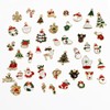 45Pcs Christmas Charms, Mini Christmas Tree Decorations Creative Xmas Hanging