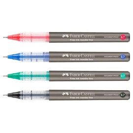Faber-Castell Roller Free Ink Needle 0.7 blue