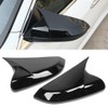 Rearview Mirror Cover Caps Add On For Honda Civic 10th