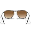 MERRY'S Retro Metal Square Aviator Polarized Sunglasses for Men Women