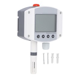Temperature Humidity Transmitter High Accuracy Wall Mounted LCD Meter Sensor 0~5V Analog