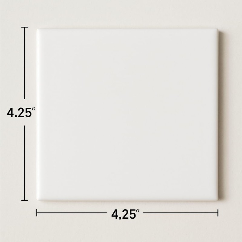 Tenedos 4 1/4 inches Glossy Ceramic Tile – Box of