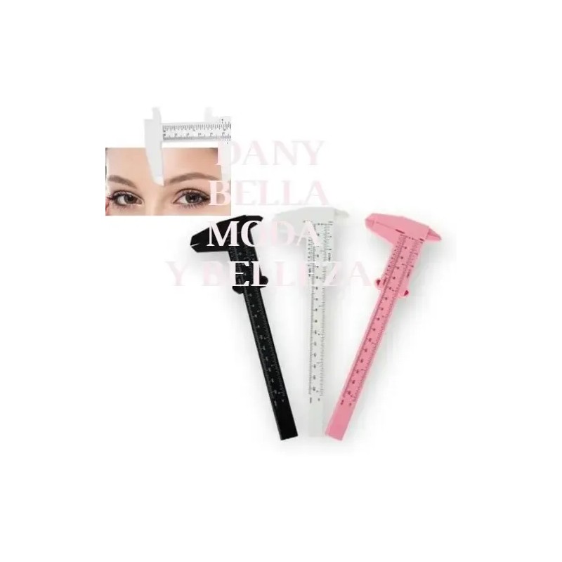 6 Vernier Para Cejas Extensión De Pestañas