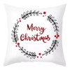 Tuybb Juego 6 Fundas Cojín Cojines Navideños Adorno Navidad Regalo