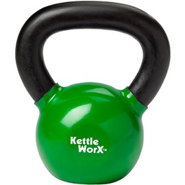 KettleWorX 25 LB Kettlebell Weight for Strength Training, Conditioning, and Fitness