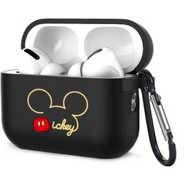 AirPods Pro 2 Case, 2023/2022 Models, AirPods Pro 2nd Generation Case, Stylish, Cute, Character, Mickey Pattern, Popular, Stylish, Stylish, Couples, Air Pods Pro, 2nd Generation Case, TPU, Frosted,