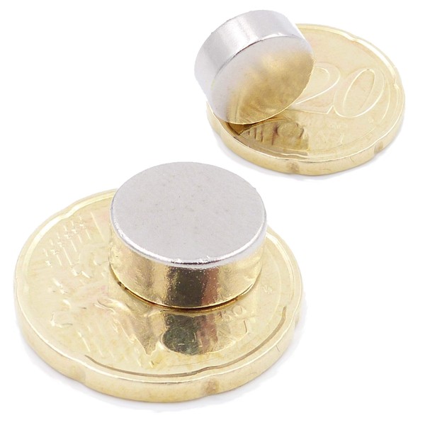 Brudazon 20 Mini Disc Magnets 12 x 5 mm N52
