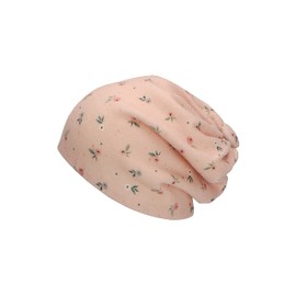 Sterntaler Girls' Slouch Beanie Flower Hat, pink