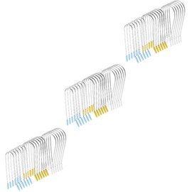 Baluue 72pcs Hot Roller Clips for Hair Curling U-shaped Replacement Clips for Electric Rollers for Styling Easy to Use Suitable for Home and Salon