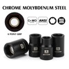 MIXPOWER 3/8" Drive Deep Magnetic Impact Socket Set with Storage
