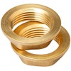 Brass Replacement 3/4" BSP Flanged Metal Bath Tap Backnut -