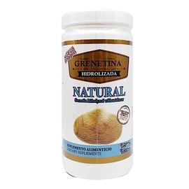 Pretty Bee Grenetina Hidrolizada Sabor Natural – 550 g – Suplemento Alimenticio en Polvo