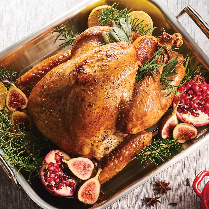 Tramontina 16.75-Inch Stainless Steel Roasting Pan with Rack, Flared Edge