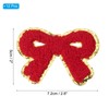 PATIKIL Bow Patches, 12 Pcs Chenille Iron on Patch Bow