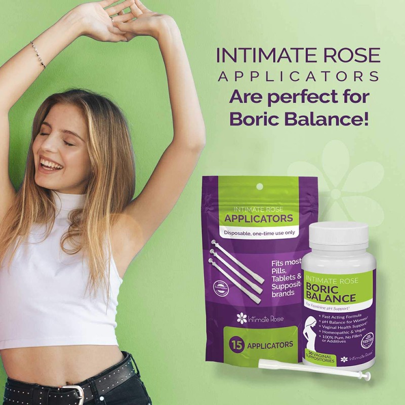 Intimate Rose 45 Count Vaginal Suppository Applicator - Fits Most