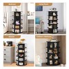 affeivul 7 Tier Rotating Shoe Rack Tower 360, Circular Shoe