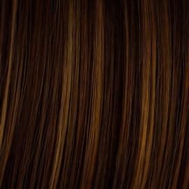 Layered Bob Wig Color R829S Glazed Hazelnut - Harido 6.5" Chin-Length Classic Side Swept Bang Tru2Life 100% Heat Friendly Synthetic Breathable Cap Peluca en Capas Maxwigs Hairloss Booklet