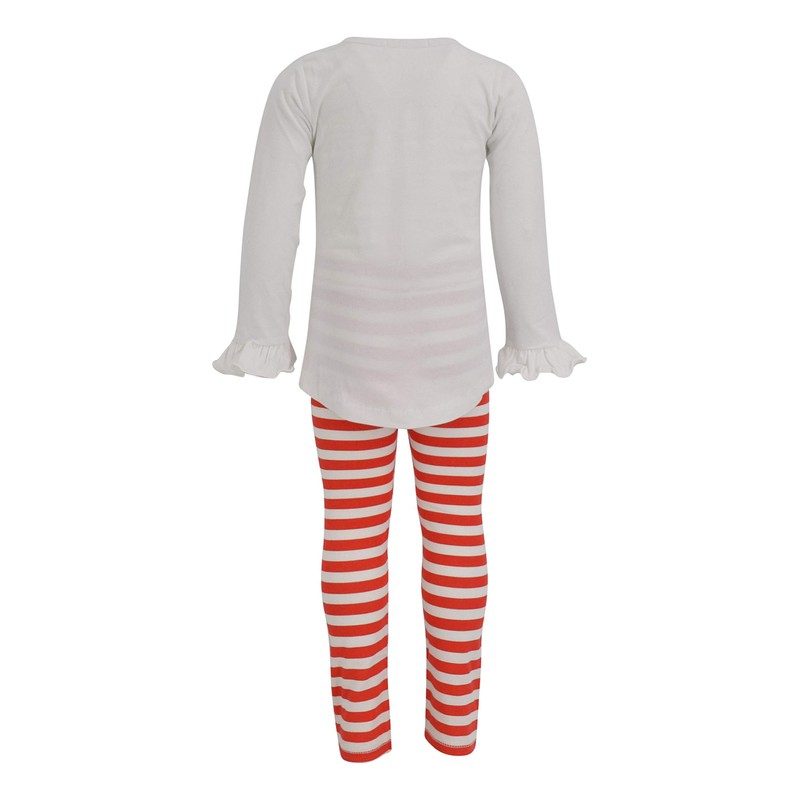 Unique Baby Disfraz de bastón de Caramelo con Diadema, Rojo