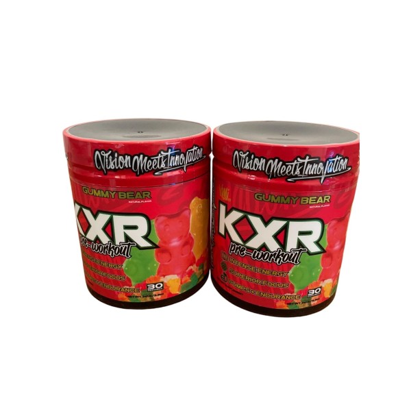 VMI Sports KXR Pre-Workout Supplement Gummy Bear Flavor 30 Servings