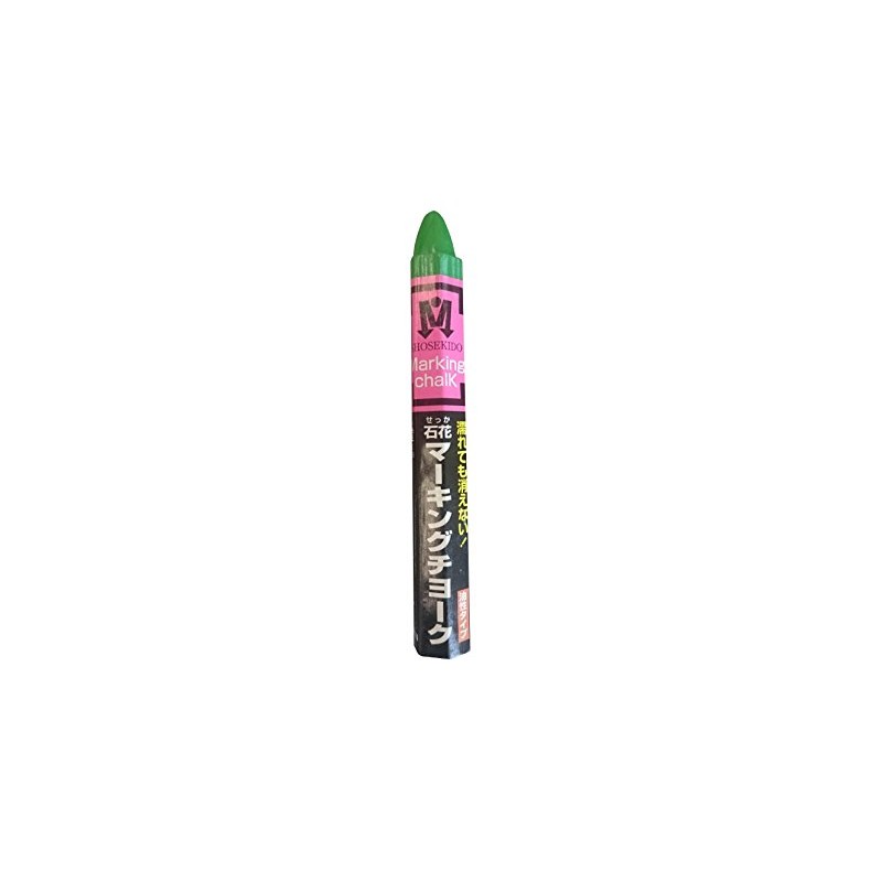 Shoshodo S15416 Stone Flower Marking Chalk, Yellow Green, 1 Box