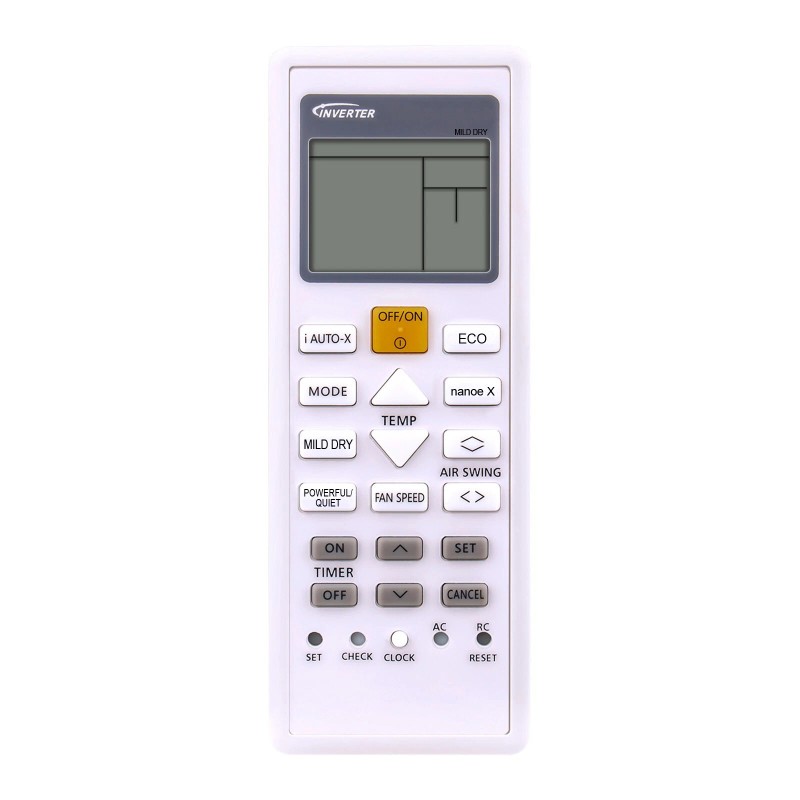 For Panasonic A75C16330 Replaced Remote for Panasonic AC Air Conditioner
