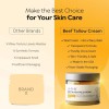 LA PURE Beef Tallow for Skin, Grass-Fed Tallow Face Cream