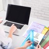 A4 Clear Plastic Folders,30 Pcs A4 Plastic Sleeves Wallets 6