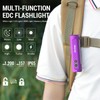 Wurkkos HD01 UV Flashlight, Rechargeable EDC Flashlight, Led Flashlight with