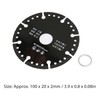 10pcs Angle Grinder Saw Blade Flat Emery Multifunctional Cutting Saw