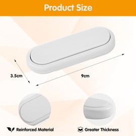 OWill Cupboard Locks for Children, 8 PCS Child Locks for Kitchen Cupboards, Baby Proof Safety Lock for Fridge Cabinet Door Drawer