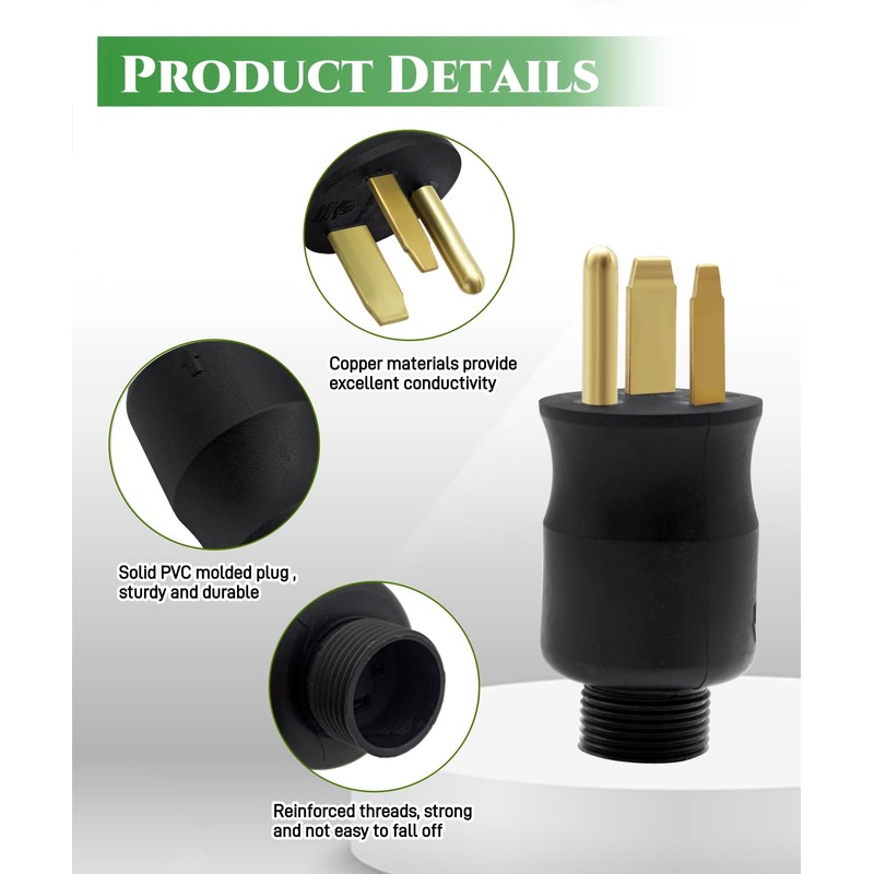 219258 Multi-Voltage Power Adapter Plug Fits For Miller Hobart Welder,230