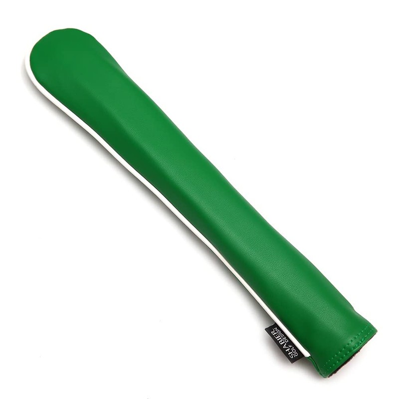 SHABIER PU Leather Waterproof Golf Alignment Stick Cover Club Protector