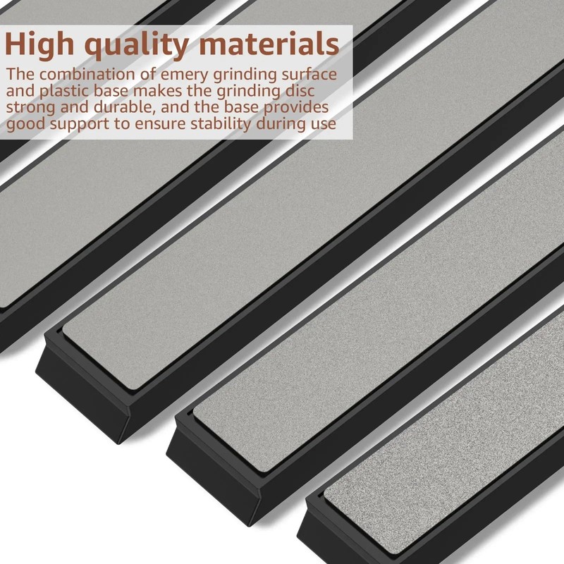 LinaLife 6Pcs Diamond Sharpening Stones for Knife Sharpener Fixed-angle kit