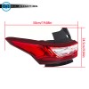 thor-more-lighting For 2018-2020 Chevy Traverse Driver Side LED Tail Light