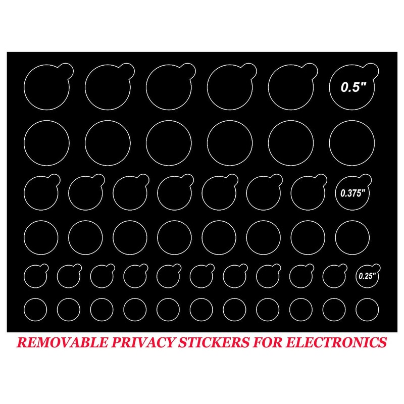 TINGYI Webcam/Camera Covers Privacy Stickers for Lens Privacy Protection- 3