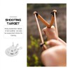 BESPORTBLE 24pcs Steel Hanging Targets Durable Manganese Steel Small Targets