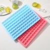 Hemoton 2pcs 96 Cavities Diamond Shape Ice Cube Trays Plastic