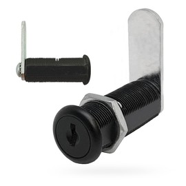 Olympus Lock 5-Disc Tumbler Cam Lock | Cascade Series 960 | 1-3/4" Cylinder Length, Matte Black | Secure 5-Disc Tumbler Key System | Key Lock for Drawers, Cabinets, and Lockers