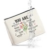 UPNEGE Religious Makeup Bag Motivational Christian Gifts You Are Beautiful