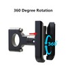 Phone Holder Motorcycle Handlebar Mobile Phone Support Aluminum Alloy 360