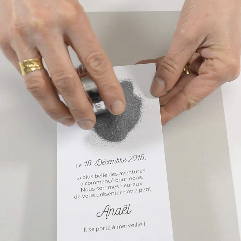 Aladine - Izink Jasmine Embossing Powder - Embossing - 3D