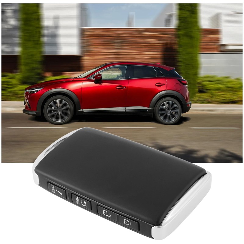 ECSiNG Car 4 Button Remote Key Shell Compatible With Mazda