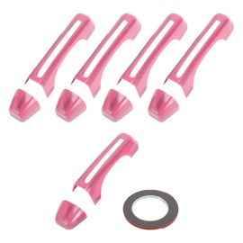 HOPESPANNER Pink Door Handle Cover for Jeep Wrangler JL JLU 2018-2022 Tailgate Handle Cover Set Exterior Decoration Trim ABS 1 Set