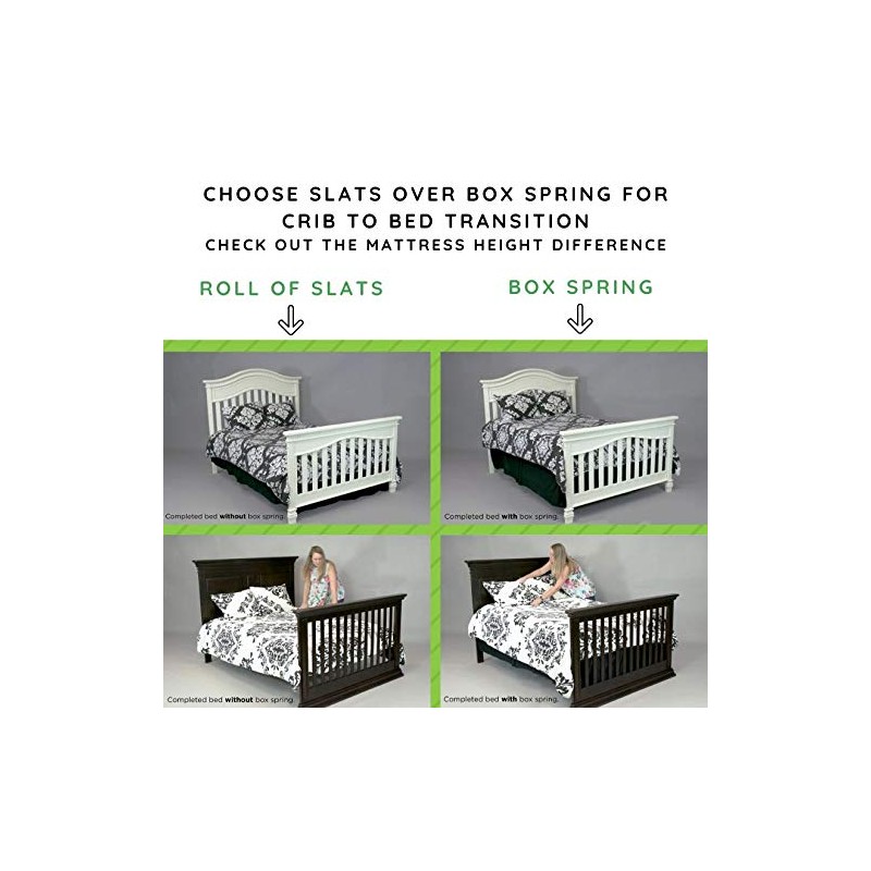 CC KITS Full-Size Conversion Kit Bed Rails for Westwood Design