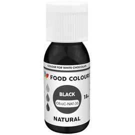Food Colours Natural Liquid Food Colouring - Black 18ml